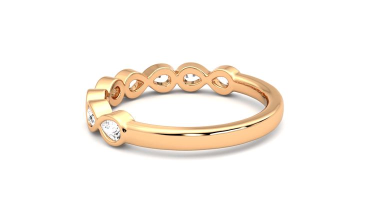 Taylor & Hart Bisous Wedding Ring 360 degree image 18