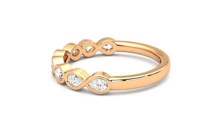 Taylor & Hart Bisous Wedding Ring 360 degree image 20