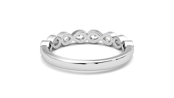 Taylor & Hart Bisous Wedding Ring 360 degree image 15