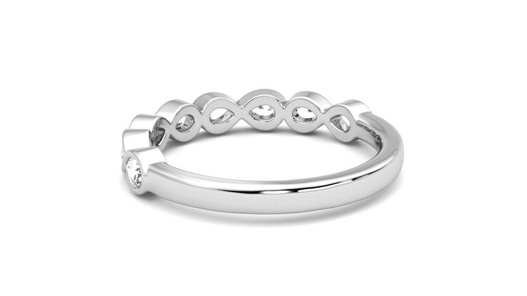 Taylor & Hart Bisous Wedding Ring 360 degree image 17