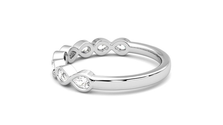 Taylor & Hart Bisous Wedding Ring 360 degree image 19