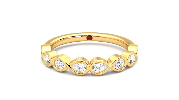 Taylor & Hart Bisous Wedding Ring 360 degree image 0