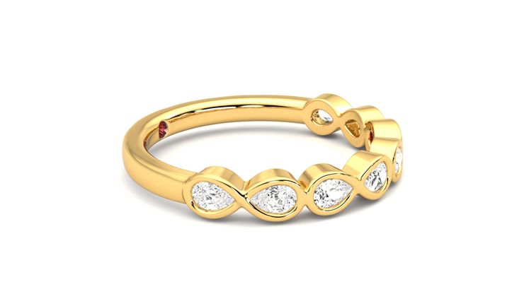 Taylor & Hart Bisous Wedding Ring 360 degree image 8