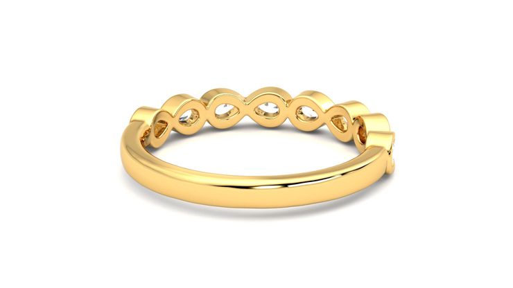 Taylor & Hart Bisous Wedding Ring 360 degree image 14