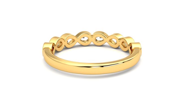 Taylor & Hart Bisous Wedding Ring 360 degree image 15