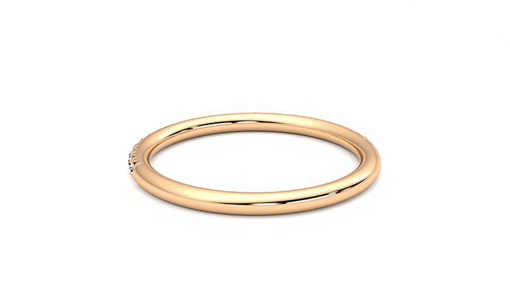Taylor & Hart Bluebell Wedding Ring 360 degree image 16