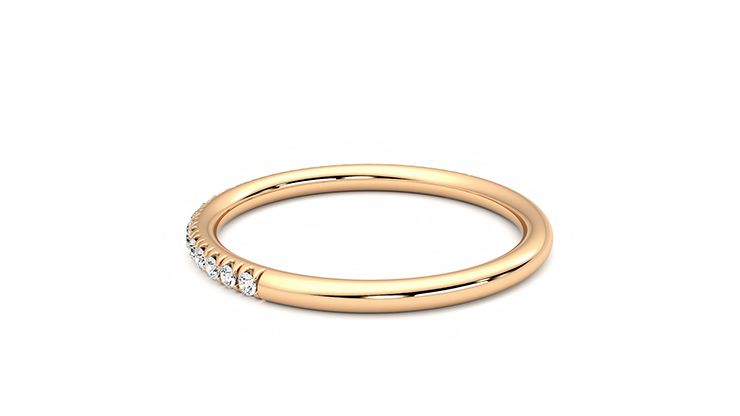 Taylor & Hart Bluebell Wedding Ring 360 degree image 18