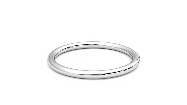 Taylor & Hart Bluebell Wedding Ring 360 degree image 14