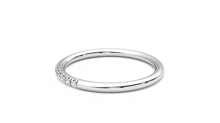 Taylor & Hart Bluebell Wedding Ring 360 degree image 18