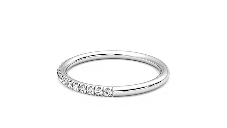 Taylor & Hart Bluebell Wedding Ring 360 degree image 20