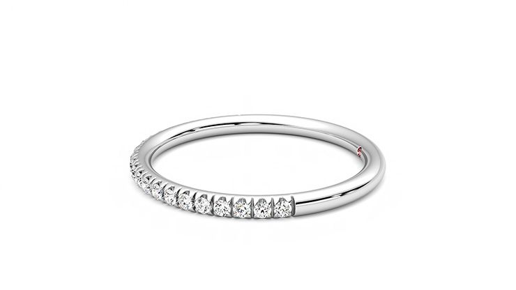 Taylor & Hart Bluebell Wedding Ring 360 degree image 21
