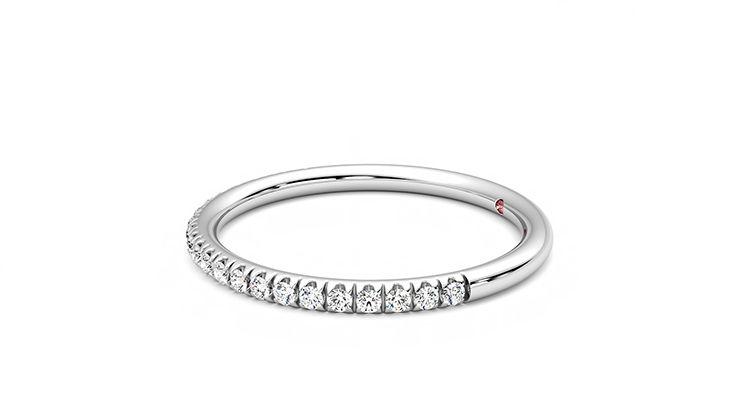 Taylor & Hart Bluebell Wedding Ring 360 degree image 22