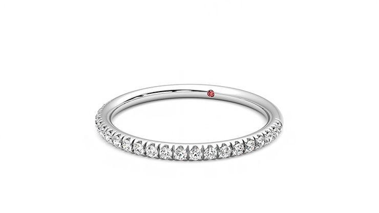 Taylor & Hart Bluebell Wedding Ring 360 degree image 26