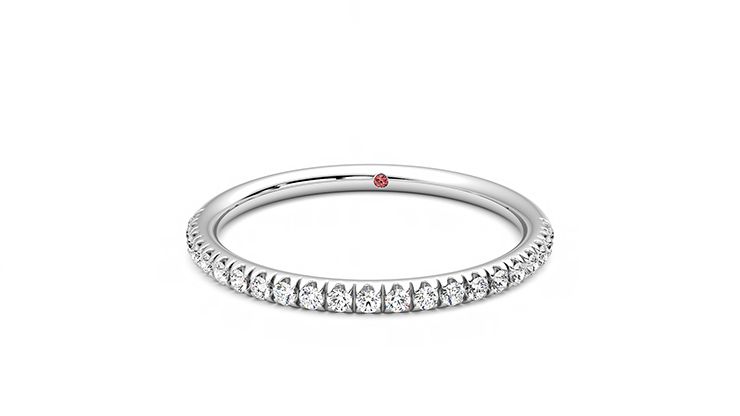 Taylor & Hart Bluebell Wedding Ring 360 degree image 28