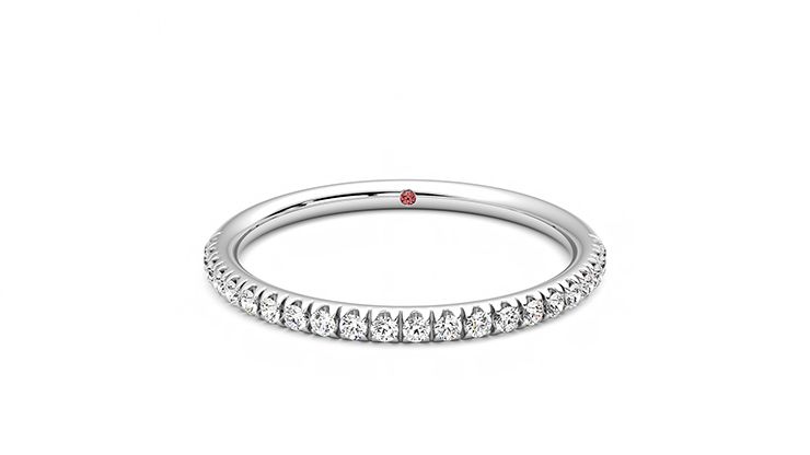 Taylor & Hart Bluebell Wedding Ring 360 degree image 29