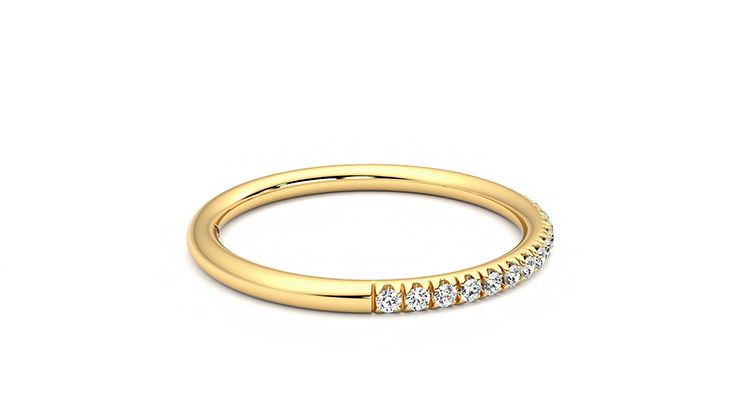 Taylor & Hart Bluebell Wedding Ring 360 degree image 10