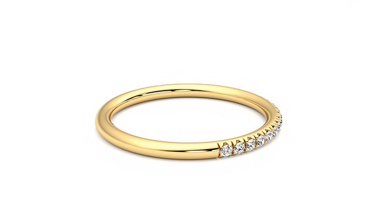 Taylor & Hart Bluebell Wedding Ring 360 degree image 11
