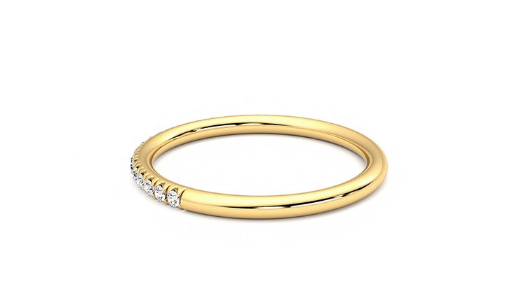 Taylor & Hart Bluebell Wedding Ring 360 degree image 18