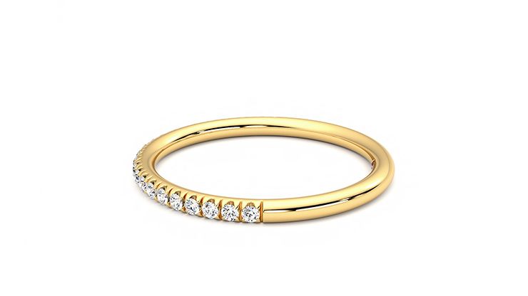 Taylor & Hart Bluebell Wedding Ring 360 degree image 20