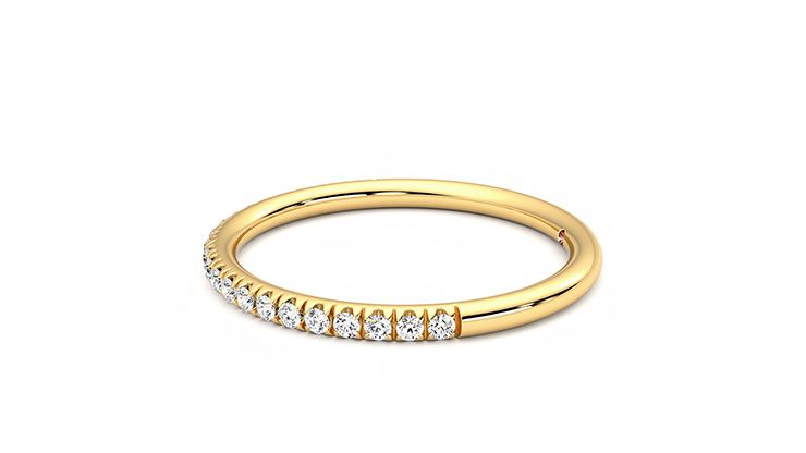 Taylor & Hart Bluebell Wedding Ring 360 degree image 21