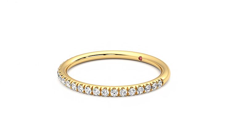 Taylor & Hart Bluebell Wedding Ring 360 degree image 24