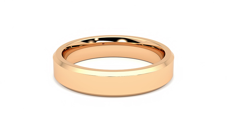 Taylor & Hart Bowen Wedding Ring 360 degree image 16