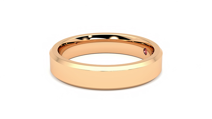 Taylor & Hart Bowen Wedding Ring 360 degree image 21