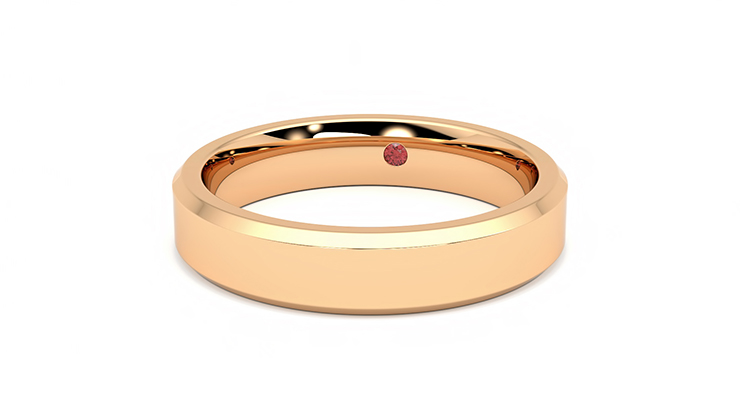 Taylor & Hart Bowen Wedding Ring 360 degree image 26