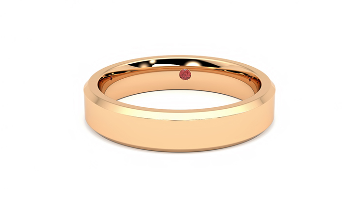 Taylor & Hart Bowen Wedding Ring 360 degree image 27