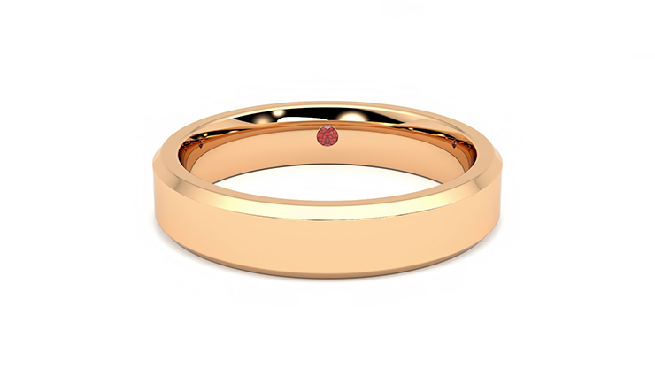 Taylor & Hart Bowen Wedding Ring 360 degree image 29