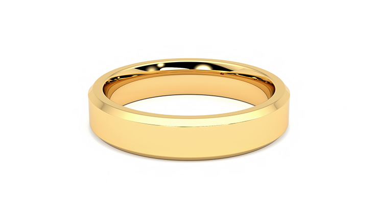 Taylor & Hart Bowen Wedding Ring 360 degree image 10
