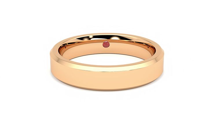 Taylor & Hart Bowen Wedding Ring 360 degree image 0