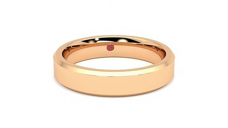 Taylor & Hart Bowen Wedding Ring 360 degree image 1