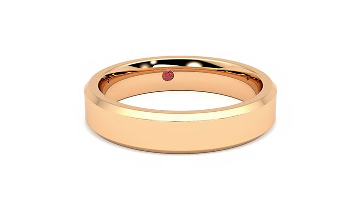 Taylor & Hart Bowen Wedding Ring 360 degree image 2