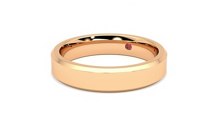 Taylor & Hart Bowen Wedding Ring 360 degree image 24