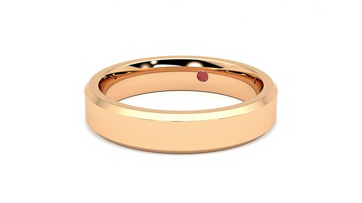 Taylor & Hart Bowen Wedding Ring 360 degree image 25