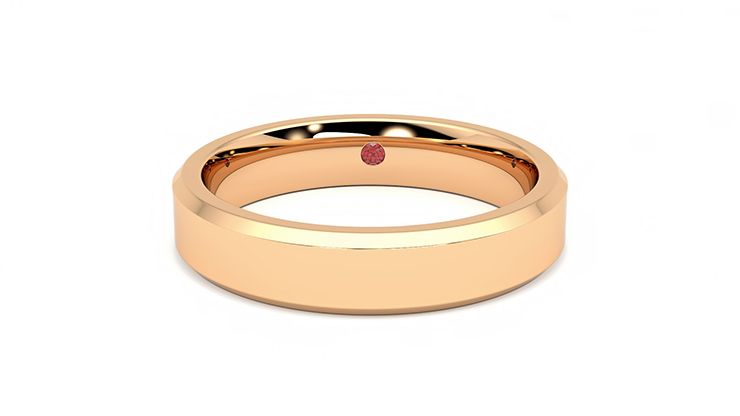 Taylor & Hart Bowen Wedding Ring 360 degree image 28