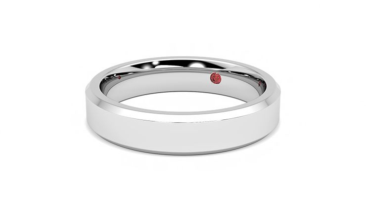 Taylor & Hart Bowen Wedding Ring 360 degree image 24