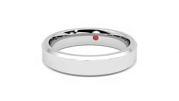 Taylor & Hart Bowen Wedding Ring 360 degree image 26