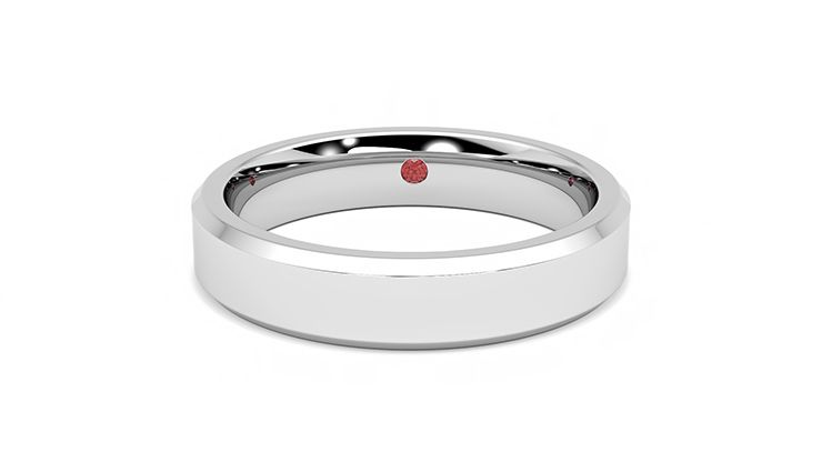 Taylor & Hart Bowen Wedding Ring 360 degree image 28