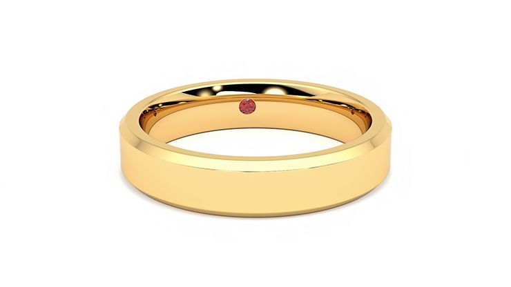 Taylor & Hart Bowen Wedding Ring 360 degree image 1