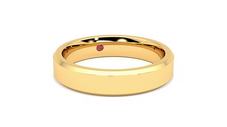 Taylor & Hart Bowen Wedding Ring 360 degree image 3