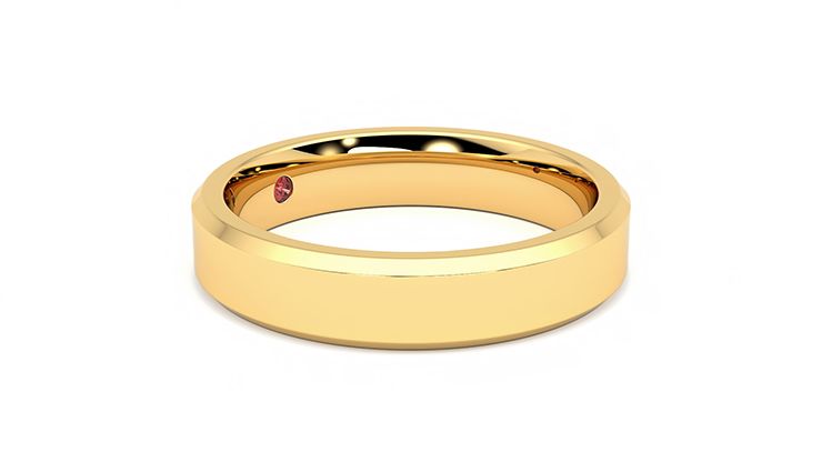 Taylor & Hart Bowen Wedding Ring 360 degree image 6