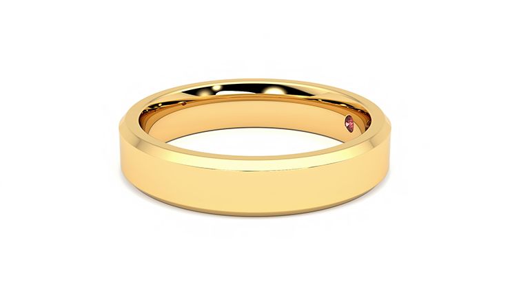 Taylor & Hart Bowen Wedding Ring 360 degree image 21