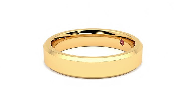 Taylor & Hart Bowen Wedding Ring 360 degree image 22