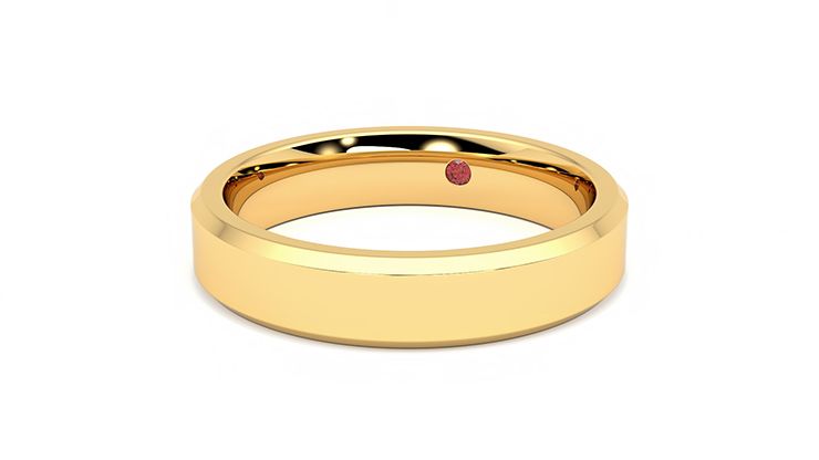 Taylor & Hart Bowen Wedding Ring 360 degree image 25