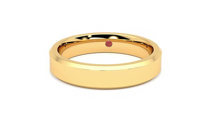 Taylor & Hart Bowen Wedding Ring 360 degree image 27