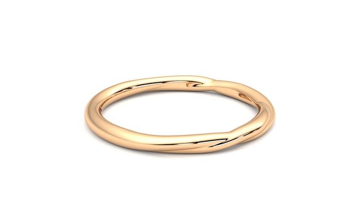 Taylor & Hart Brisa Wedding Ring 360 degree image 10