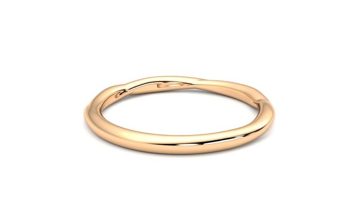 Taylor & Hart Brisa Wedding Ring 360 degree image 14