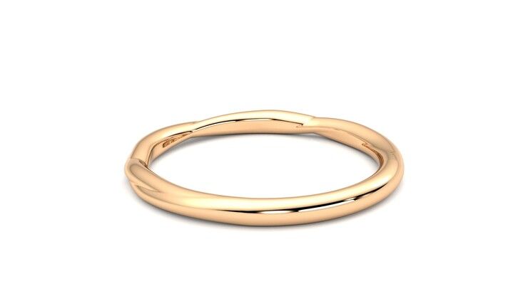 Taylor & Hart Brisa Wedding Ring 360 degree image 17